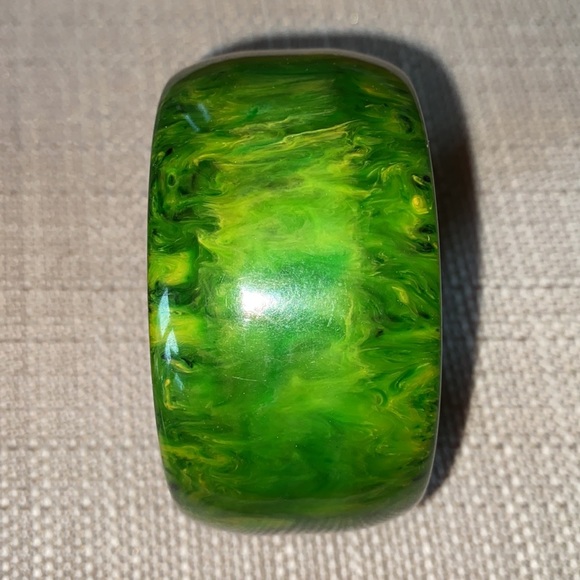 BAKELITE 🎉HOST PICK🎉 bracelet VTG amber orange and green STUNNING 🤩 😍 - Picture 11 of 12
